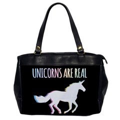 Unicorns Are Real Office Handbags by TanyaDraws