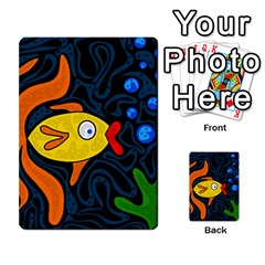 Yellow Fish Multi-purpose Cards (rectangle) 