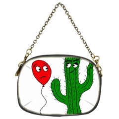 Impossible Love  Chain Purses (two Sides)  by Valentinaart