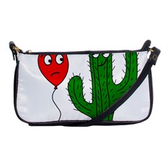 Impossible Love  Shoulder Clutch Bags by Valentinaart