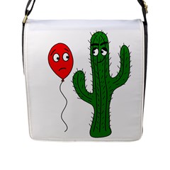 Impossible Love  Flap Messenger Bag (l)  by Valentinaart