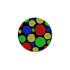 Colorful Hypnoses Golf Ball Marker (10 Pack) by Valentinaart