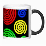 Colorful hypnoses Morph Mugs Right