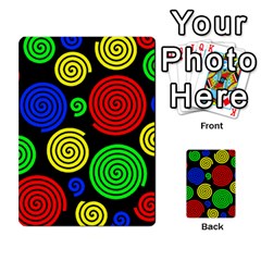 Colorful Hypnoses Multi-purpose Cards (rectangle) 