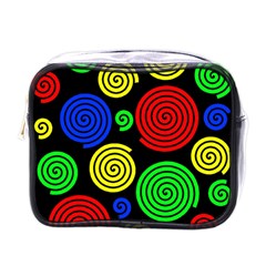 Colorful Hypnoses Mini Toiletries Bags by Valentinaart