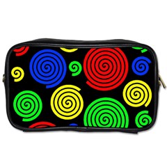 Colorful Hypnoses Toiletries Bags 2-side by Valentinaart