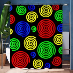 Colorful Hypnoses Shower Curtain 60  X 72  (medium)  by Valentinaart