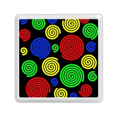 Colorful Hypnoses Memory Card Reader (square) 