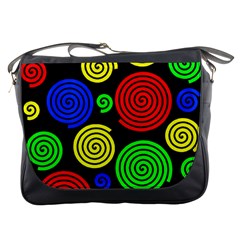 Colorful Hypnoses Messenger Bags