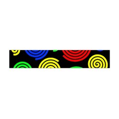 Colorful Hypnoses Flano Scarf (mini)