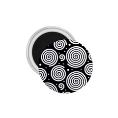 Black And White Hypnoses 1 75  Magnets by Valentinaart