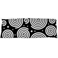 Black And White Hypnoses Body Pillow Case (dakimakura)