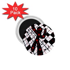 On The Dance Floor  1 75  Magnets (10 Pack)  by Valentinaart