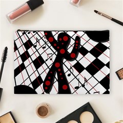 On The Dance Floor  Cosmetic Bag (large)  by Valentinaart