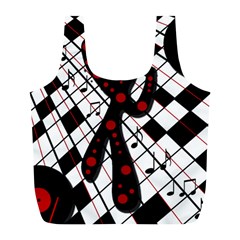 On The Dance Floor  Full Print Recycle Bags (l)  by Valentinaart