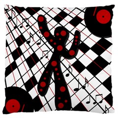 On The Dance Floor  Standard Flano Cushion Case (one Side) by Valentinaart