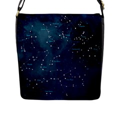 Constellations Flap Closure Messenger Bag (l)