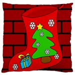 Christmas sock Standard Flano Cushion Case (One Side) Front