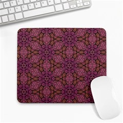 Fuchsia Abstract Shell Pattern Large Mousepads by TanyaDraws