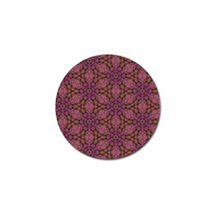 Fuchsia Abstract Shell Pattern Golf Ball Marker (10 Pack) by TanyaDraws