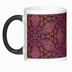 Fuchsia Abstract Shell Pattern Morph Mugs by TanyaDraws