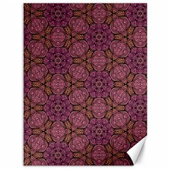 Fuchsia Abstract Shell Pattern Canvas 36  X 48  