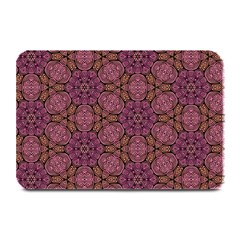 Fuchsia Abstract Shell Pattern Plate Mats by TanyaDraws