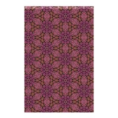 Fuchsia Abstract Shell Pattern Shower Curtain 48  X 72  (small) 