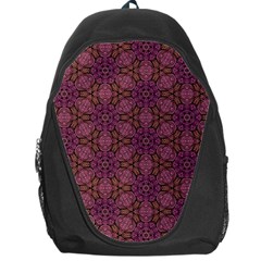 Fuchsia Abstract Shell Pattern Backpack Bag