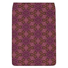 Fuchsia Abstract Shell Pattern Flap Covers (l) 