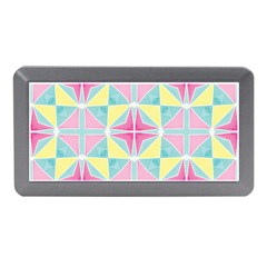 Pastel Block Tiles Pattern Memory Card Reader (mini) by TanyaDraws