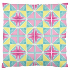 Pastel Block Tiles Pattern Standard Flano Cushion Case (one Side)