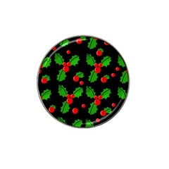 Christmas Berries Pattern  Hat Clip Ball Marker by Valentinaart