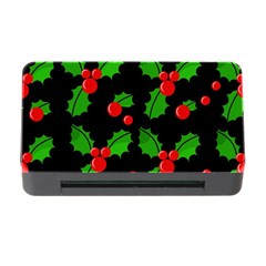 Christmas Berries Pattern  Memory Card Reader With Cf