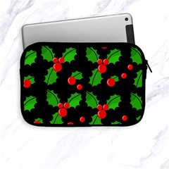 Christmas Berries Pattern  Apple Ipad Mini Zipper Cases by Valentinaart