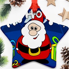 Santa Claus  Ornament (star)  by Valentinaart