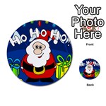 Santa Claus  Multi-purpose Cards (Round)  Front 4