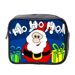 Santa Claus  Mini Toiletries Bag 2-side by Valentinaart