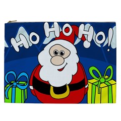 Santa Claus  Cosmetic Bag (xxl)  by Valentinaart