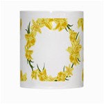 Daffodils Illustration  White Mugs Center