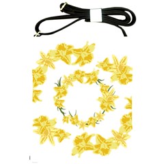 Daffodils Illustration  Shoulder Sling Bags by vanessagf