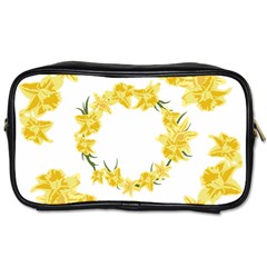 Daffodils Illustration  Toiletries Bags