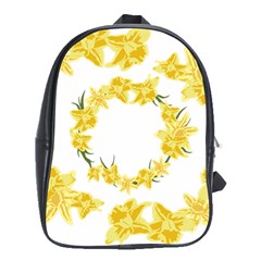 Daffodils Illustration  School Bags (xl) 