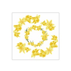 Daffodils Illustration  Satin Bandana Scarf