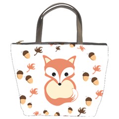 Fox In Autumn Bucket Bags by vanessagf