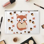 Fox In Autumn Cosmetic Bag (Large)  Back