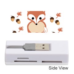 Fox In Autumn Memory Card Reader (stick) 