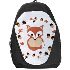 Fox In Autumn Backpack Bag