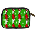 Christmas pattern - green Digital Camera Cases Back