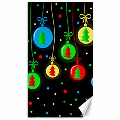 Christmas Balls Canvas 40  X 72   by Valentinaart